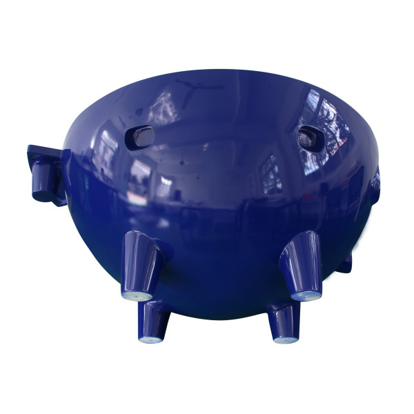ALFI brand FireHotTub The Round Fire Burning Portable Outdoor Hot Bath Tub