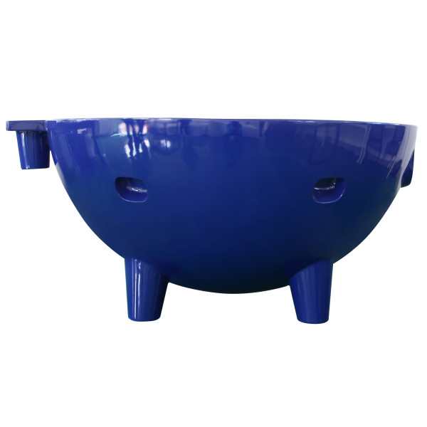ALFI brand FireHotTub The Round Fire Burning Portable Outdoor Hot Bath Tub