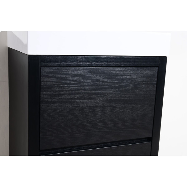 KubeBath FMB24 Bliss 24 Inch Free Standing Modern Bathroom Vanity