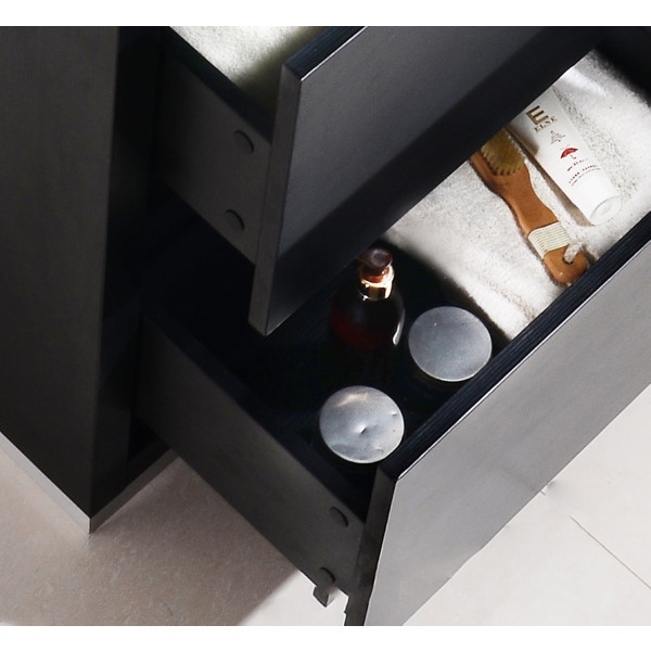 KubeBath FMB24 Bliss 24 Inch Free Standing Modern Bathroom Vanity