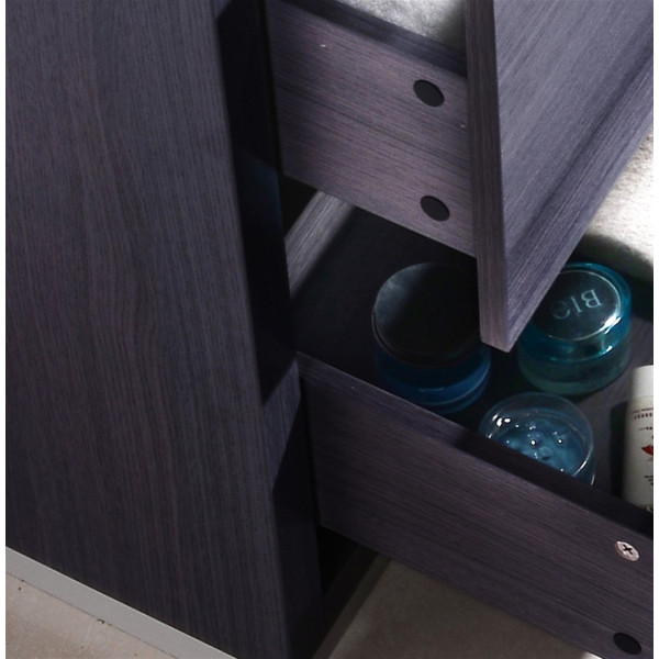 KubeBath FMB24 Bliss 24 Inch Free Standing Modern Bathroom Vanity