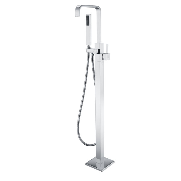 ANZZI FS-AZ0031 Victoria Lever Handles Tub Faucet With Hand Shower