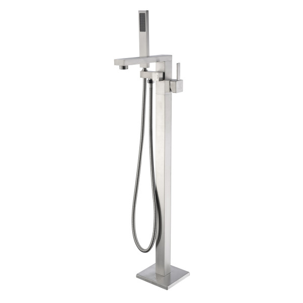 ANZZI FS-AZ0037 Khone Stainless Steel Tub Faucet With Hand Shower