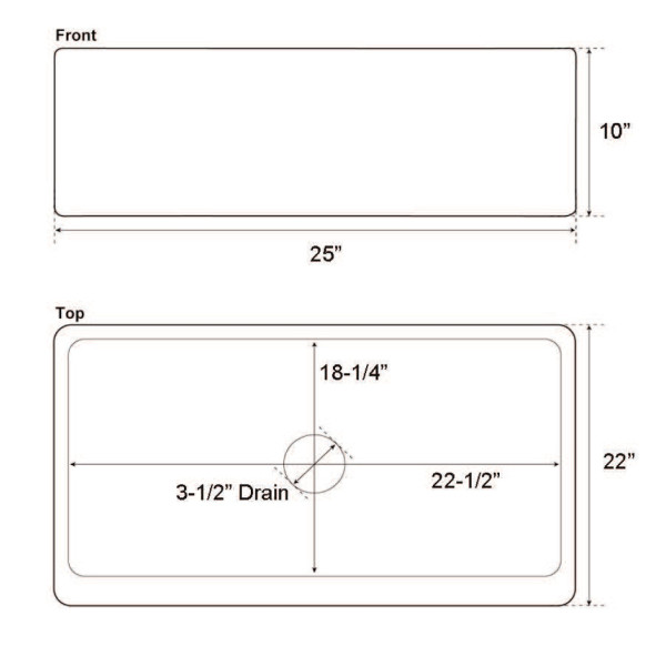 Barclay FSCSB3104-AC Barroca 25” Single Copper Farmer Sink, Antique Copper