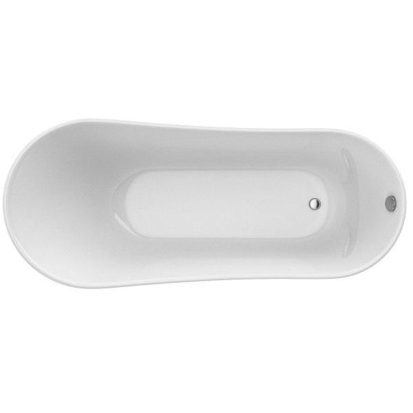 ANZZI FT-AZ419 Legion 5.5 ft. Acrylic Clawfoot Non-Whirlpool Bathtub White