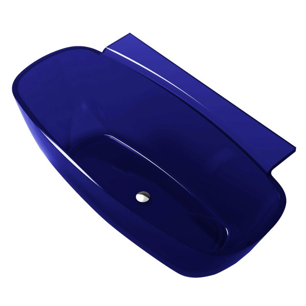 ANZZI FT-AZ523 Vida 5.2 ft. Man-Made Stone Freestanding Tub w/ Center Drain