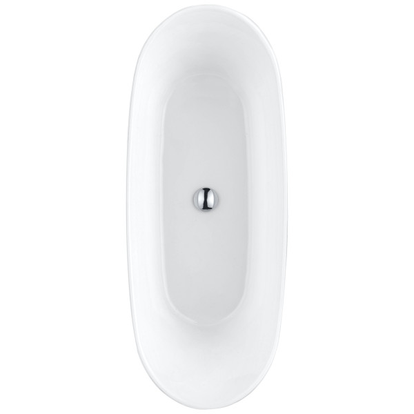ANZZI FT-AZ537 Queen Series 5.74 ft. Freestanding Bathtub in Locket Gold