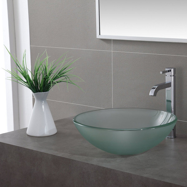 Kraus FVS-1007 Ramus Solid Brass Single Lever Handle Vessel Faucet