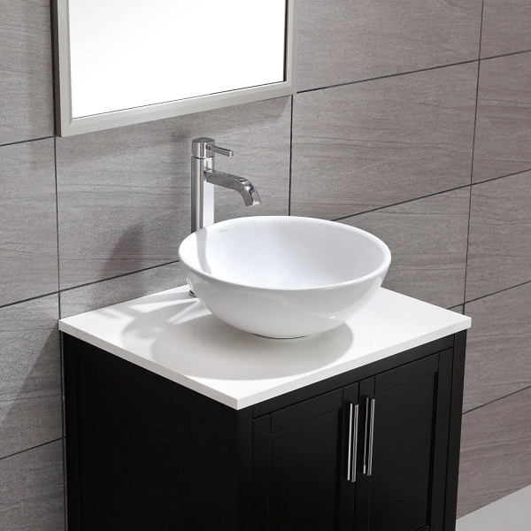 Kraus FVS-1007 Ramus Solid Brass Single Lever Handle Vessel Faucet