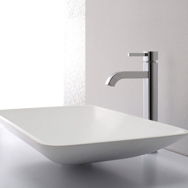 Kraus FVS-1007 Ramus Solid Brass Single Lever Handle Vessel Faucet