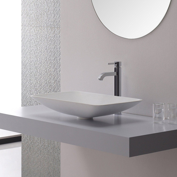 Kraus FVS-1007 Ramus Solid Brass Single Lever Handle Vessel Faucet