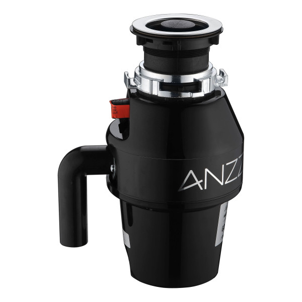 ANZZI GD-AZ013 MEDUSA Series 1/3 HP Kitchen Garbage Disposal In Black