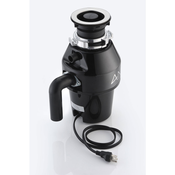 ANZZI GD-AZ013 MEDUSA Series 1/3 HP Kitchen Garbage Disposal In Black