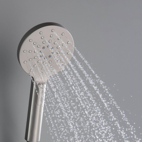 KIBI HS1001BN Circular 3 Settings ABS Handheld Shower Head
