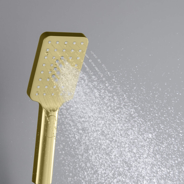 KIBI HS1002BG Cube 3 Settings ABS Handheld Shower Head