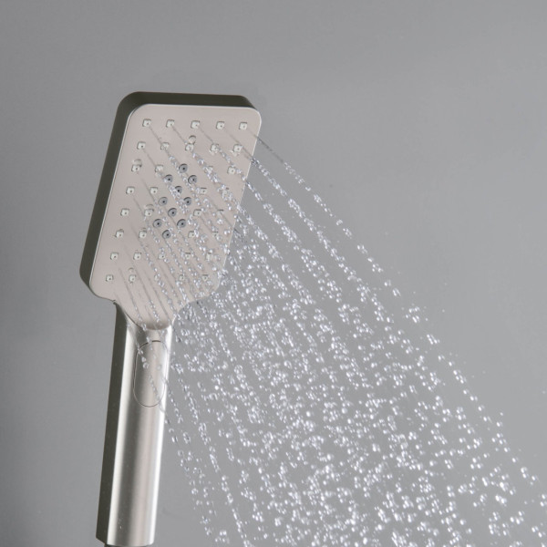 KIBI HS1002BN Cube 3 Settings ABS Handheld Shower Head