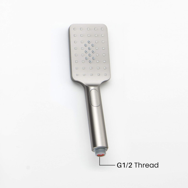 KIBI HS1002BN Cube 3 Settings ABS Handheld Shower Head
