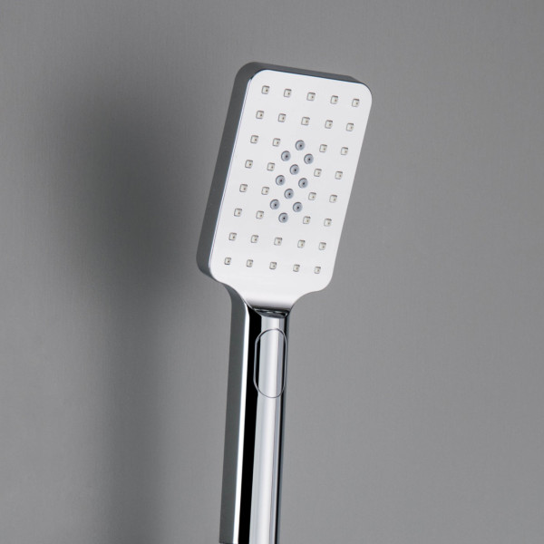 KIBI HS1002CH Cube 3 Settings ABS Handheld Shower Head
