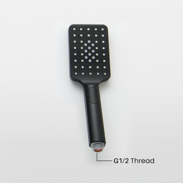 KIBI HS1002MB Cube 3 Settings ABS Handheld Shower Head