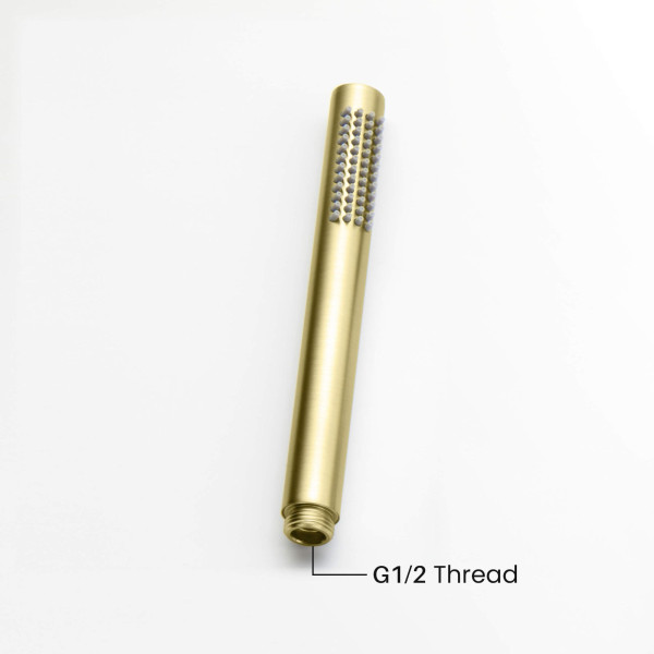 KIBI HS1003BG Circular Metal Handheld Shower Head