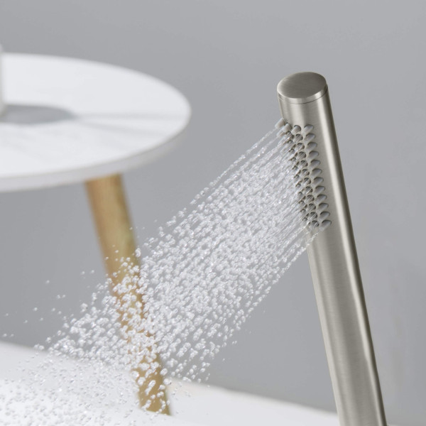 KIBI HS1003BN Circular Metal Handheld Shower Head