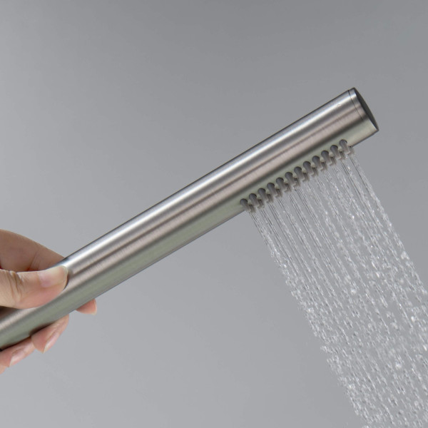 KIBI HS1003BN Circular Metal Handheld Shower Head