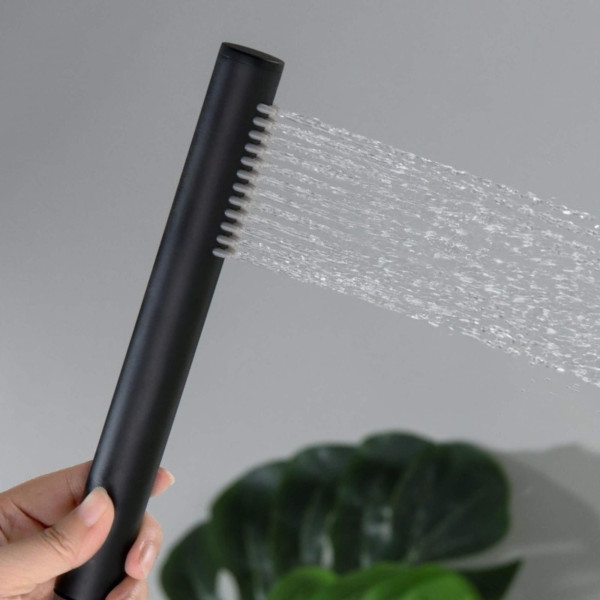 KIBI HS1003MB Circular Metal Handheld Shower Head