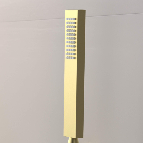KIBI HS1004BG Cube Metal Handheld Shower Head