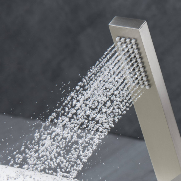 KIBI HS1004BN Cube Metal Handheld Shower Head