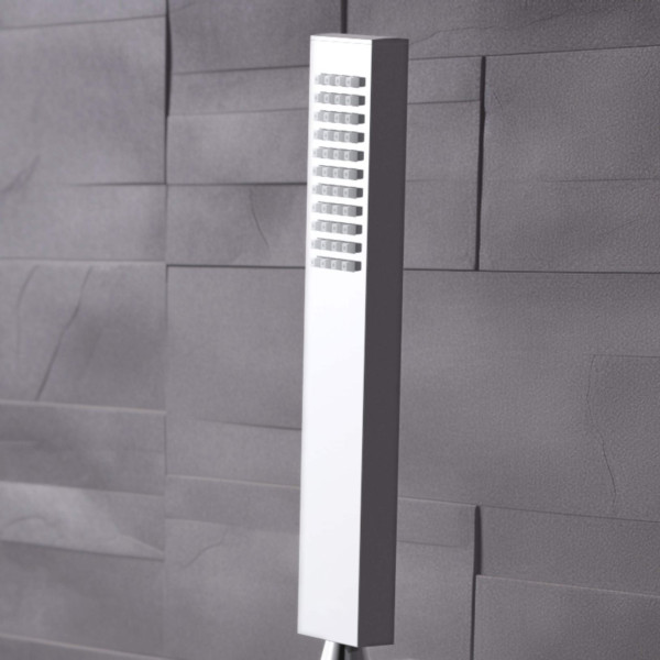KIBI HS1004CH Cube Metal Handheld Shower Head