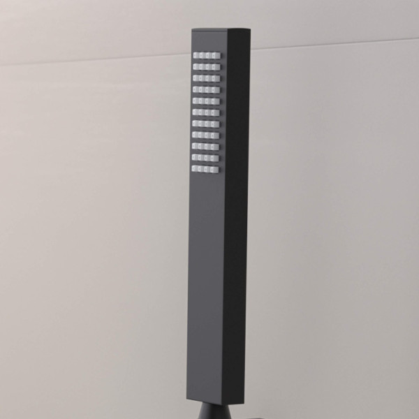 KIBI HS1004MB Cube Metal Handheld Shower Head