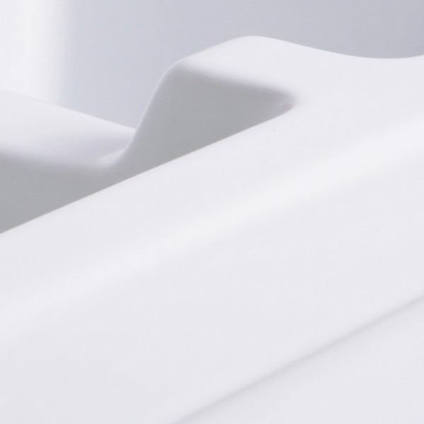 Nantucket Sinks Hyannis-36-DBL 60/40 Double Bowl Farmhouse Fireclay Sink