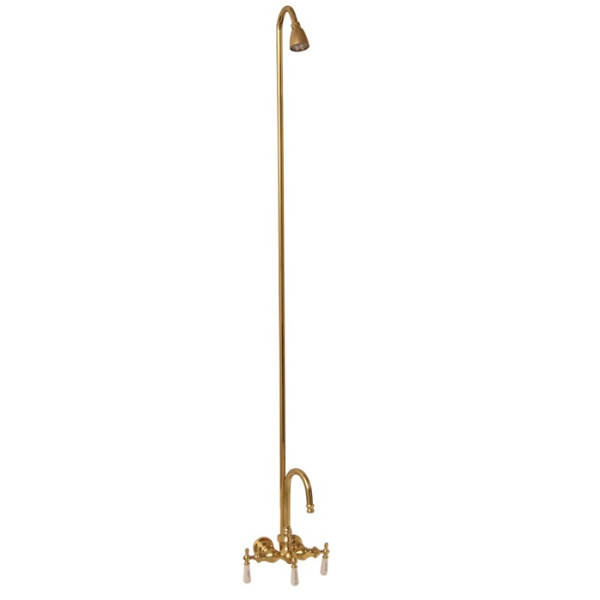 Barclay 4012-PL Diverter Tub Filler with Diverter and Plastic Shower Head