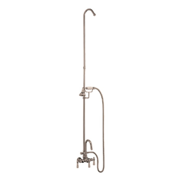 Barclay 4024-PL Tub Filler Converto Shower With Handheld Shower Riser