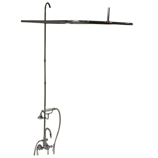 Barclay 4144-48 Code Rectangular Shower Unit w/ Handshower For Acrylic Tubs