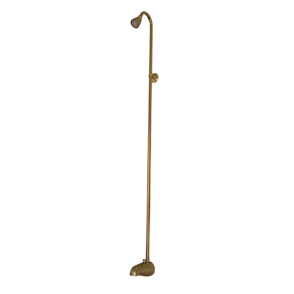 Barclay 4185 Tub Filler Converto Shower for Built-In Tub Without Handles