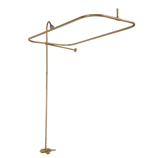 Barclay 4192-48 Converto Shower w/48" Rectangular Rod For Faucet Riser