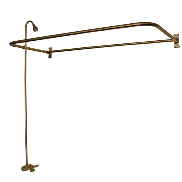 Barclay 4193-48 Converto Shower With 48" D-Rod Tub Fillers
