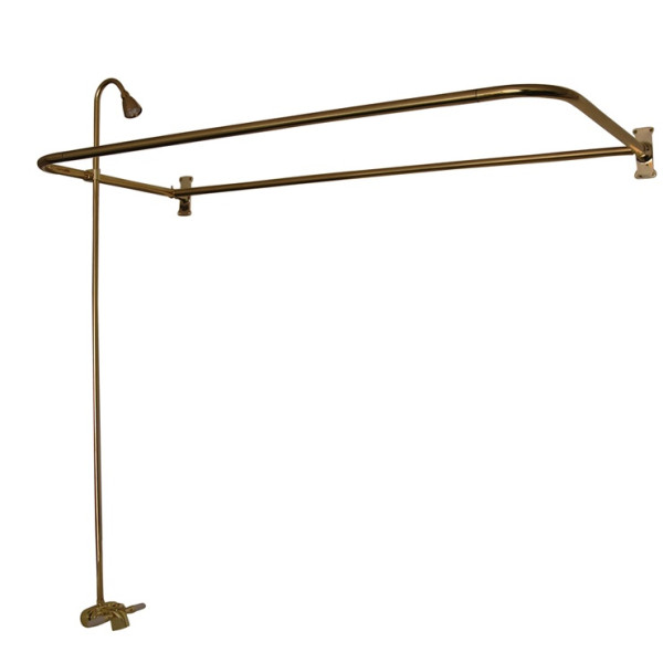 Barclay 4193-54 Converto Shower With 54" D-Rod Tub Fillers