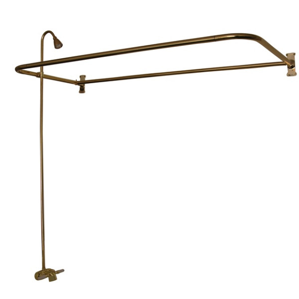 Barclay 4193-60 Converto Shower With 60" D-Rod Tub Fillers