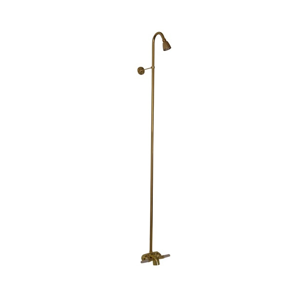 Barclay 4195 Diverter Bathcock With Riser & Shower Head Tub Fillers