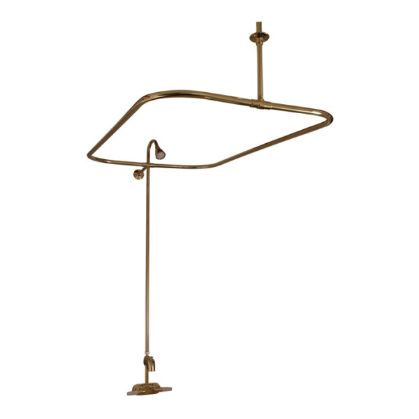 Barclay 4198-54 Converto Shower With 54" Rod For Code Spout Tub Fillers