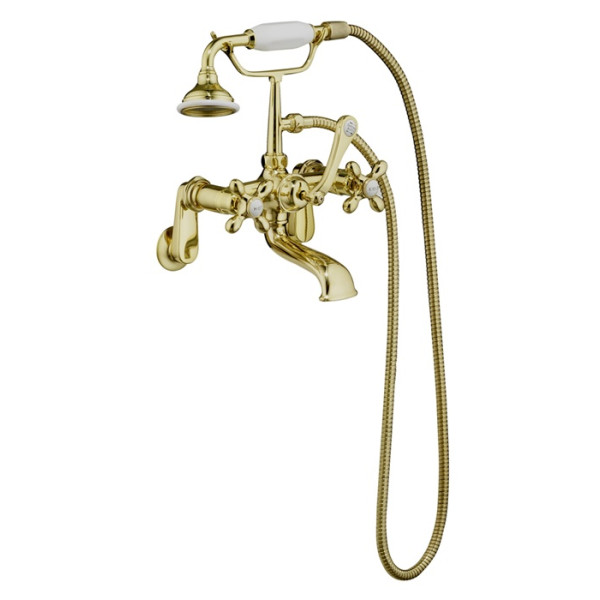 Barclay 4602-MC Elephant Spout HandHeld Shower W/ Swivel Mounts Tub Fillers