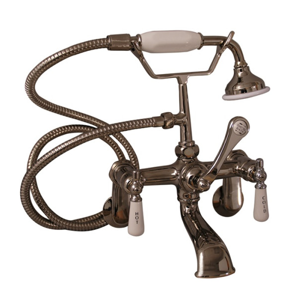Barclay 4602-PL Elephant Spout HandHeld Shower W/ Swivel Mounts Tub Fillers