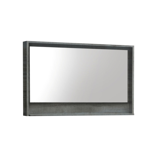 KubeBath KB48-M Bosco 48" Framed Mirror With Shelve