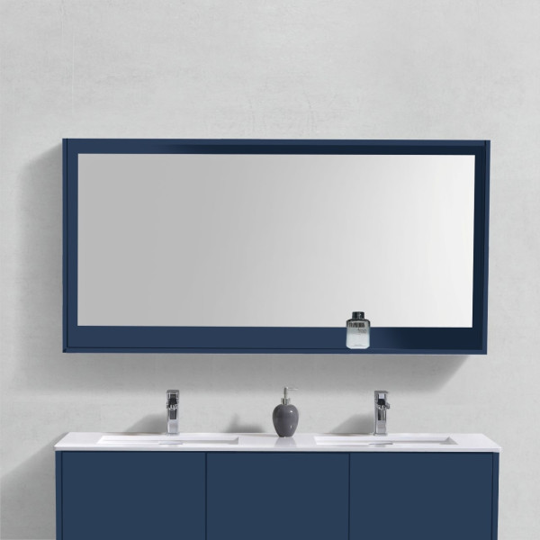 KubeBath KB48-M Bosco 48" Framed Mirror With Shelve