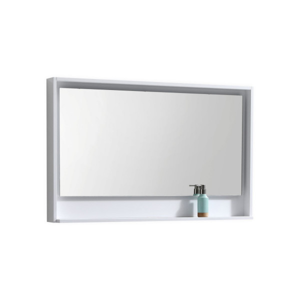 KubeBath KB48-M Bosco 48" Framed Mirror With Shelve