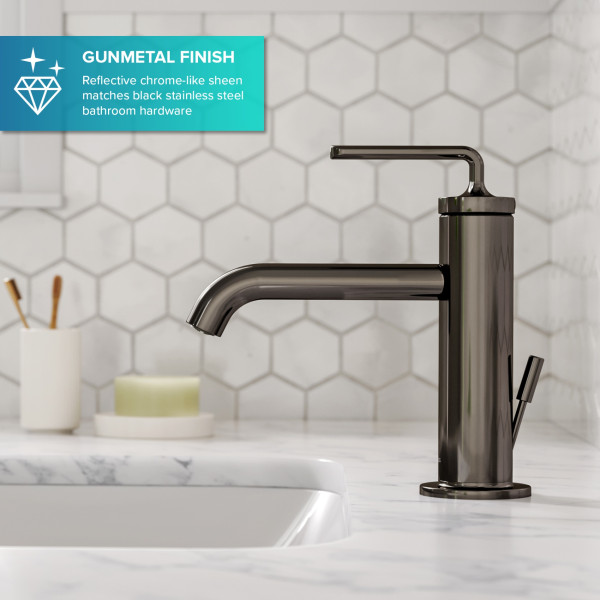 Kraus KBF-1221 Ramus™ Single Handle Bath Faucet with Lift Rod Drain