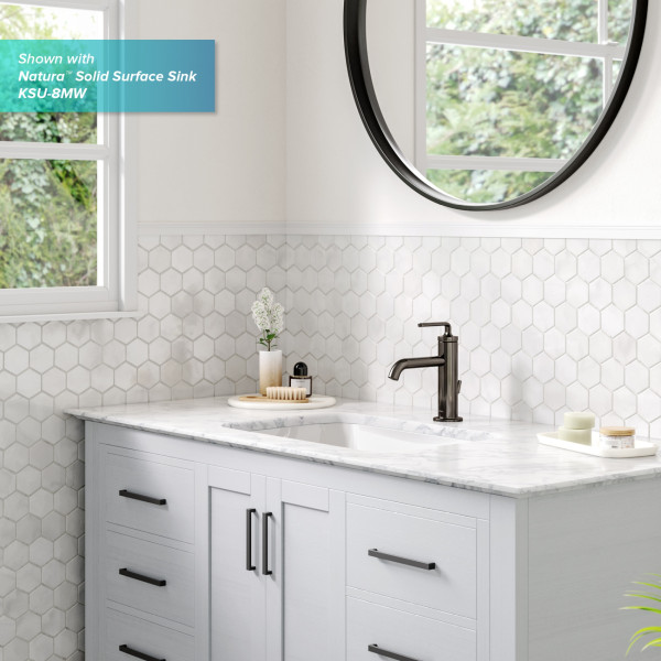 Kraus KBF-1221 Ramus™ Single Handle Bath Faucet with Lift Rod Drain
