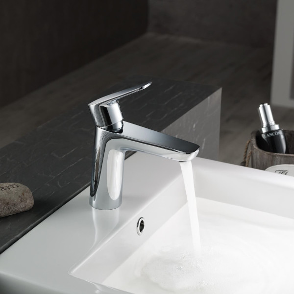 KIBI KBF1011CH Harmony Single Handle Bathroom Vanity Sink Faucet